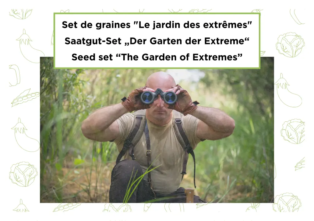 Saatgut-Set 'Der Garten der Extreme'