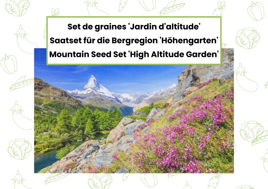 Mountain Seed Set 'High Altitude Garden'