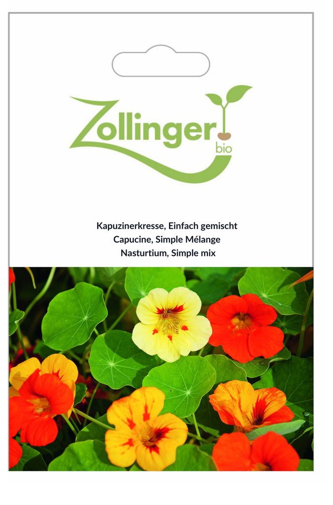 Sachet recto Capucine, Simple Mélange