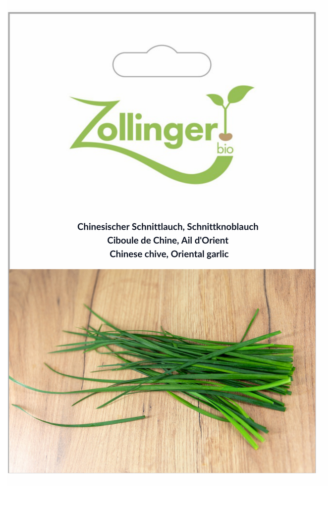 Sachet recto Ciboule de Chine, Ail d'Orient