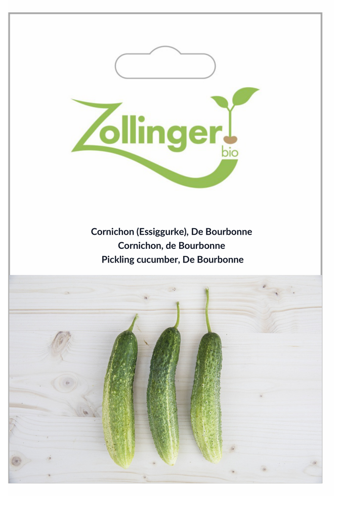 Sachet recto Cornichon, de Bourbonne