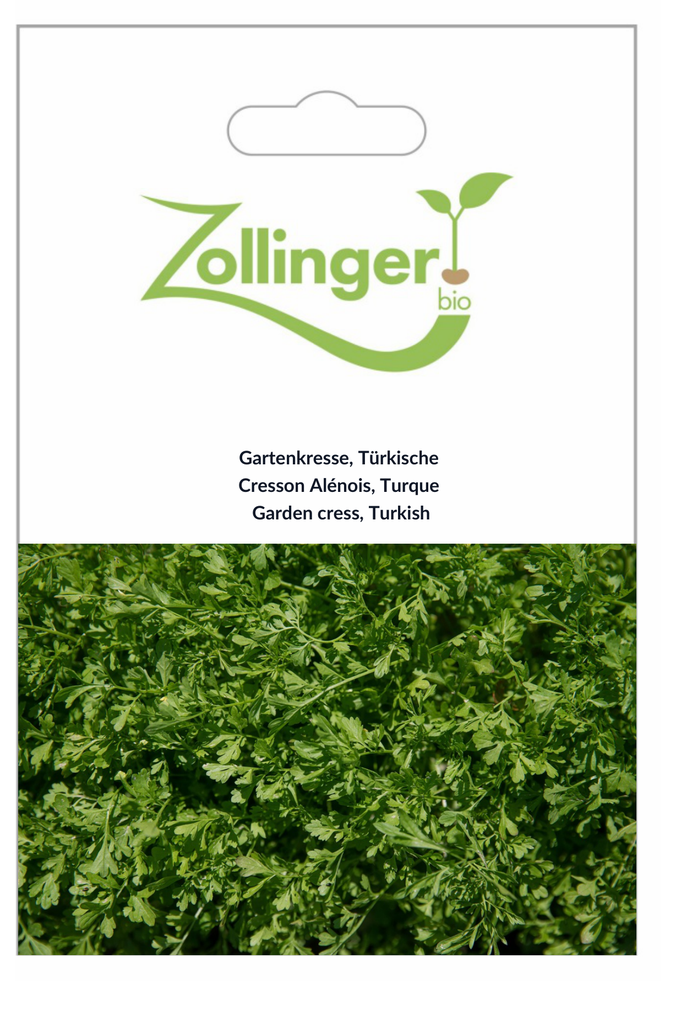 Sachet recto Cresson Alénois, Turque