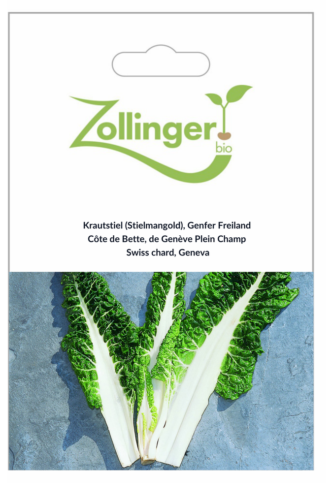 Sachet recto Côte de Bette, de Genève Plein Champ