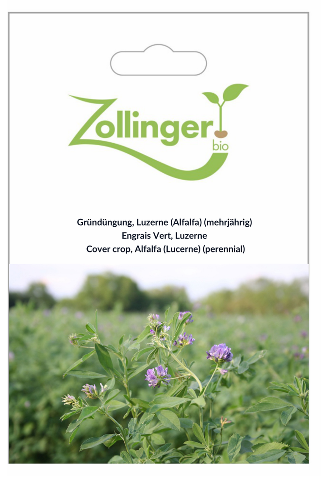 Sachet recto Engrais Vert, Luzerne