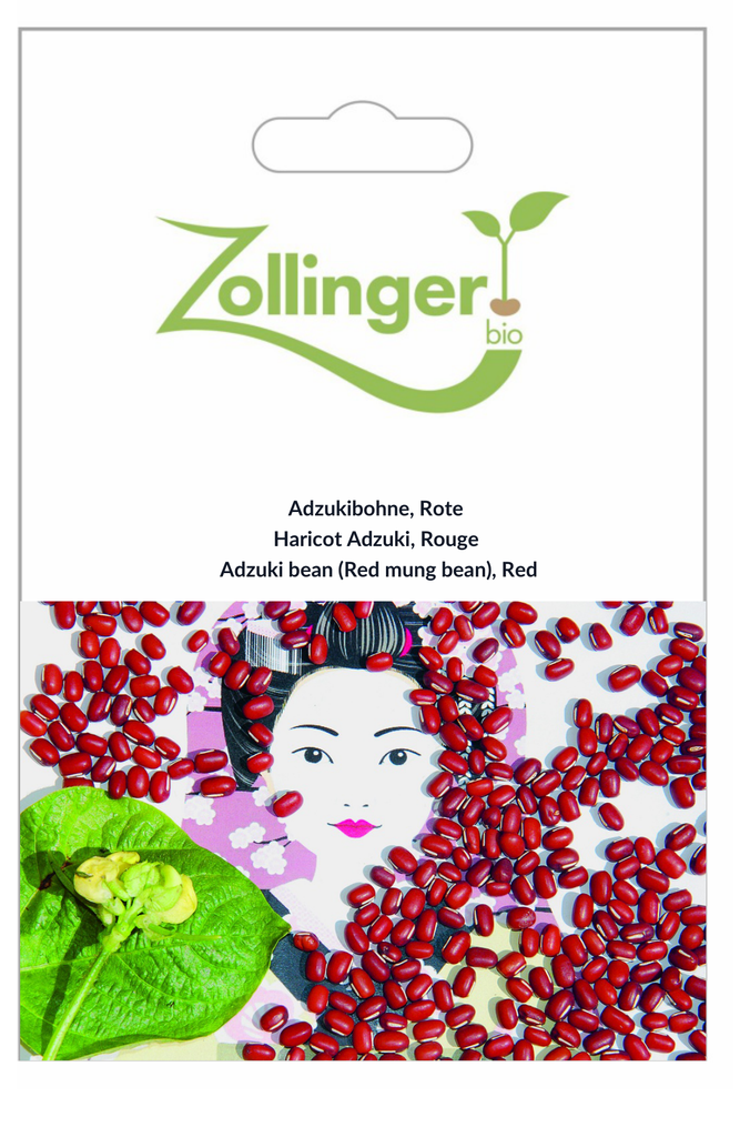 Sachet recto Haricot Adzuki, Rouge