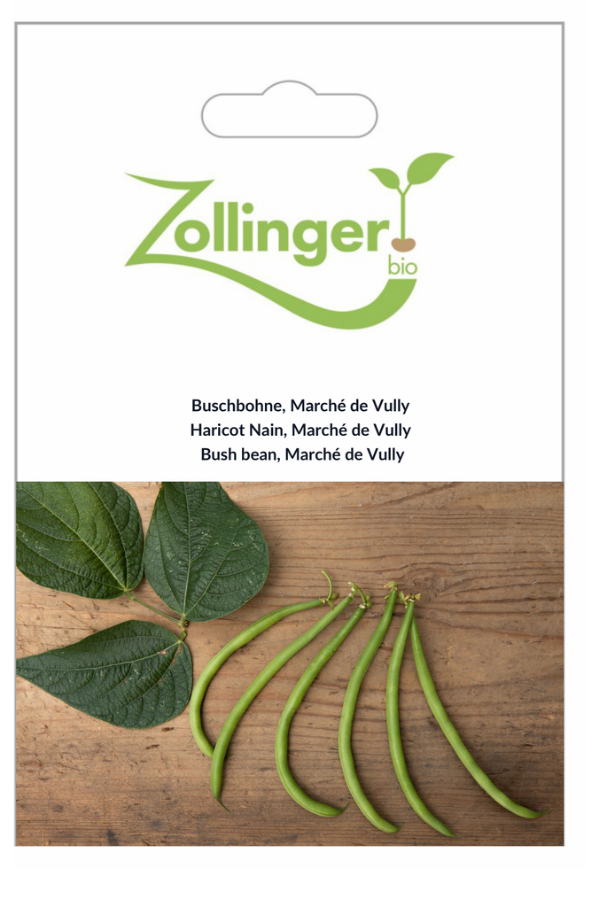 Sachet recto Haricot Nain, Marché de Vully