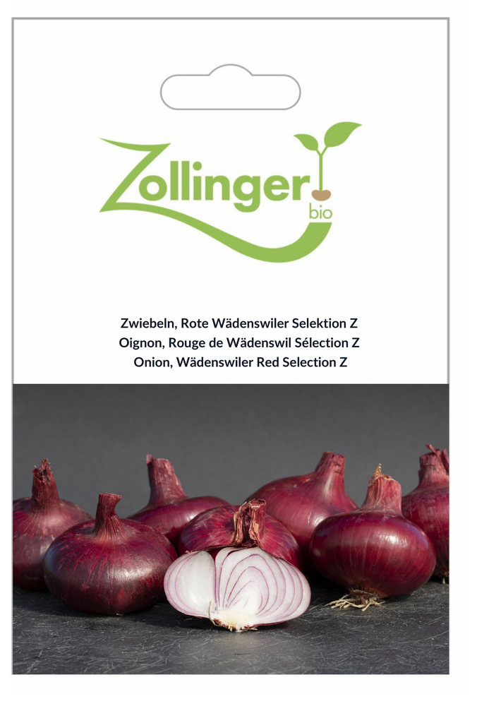 Sachet recto Oignon, Rouge de Wädenswil Sélection Z