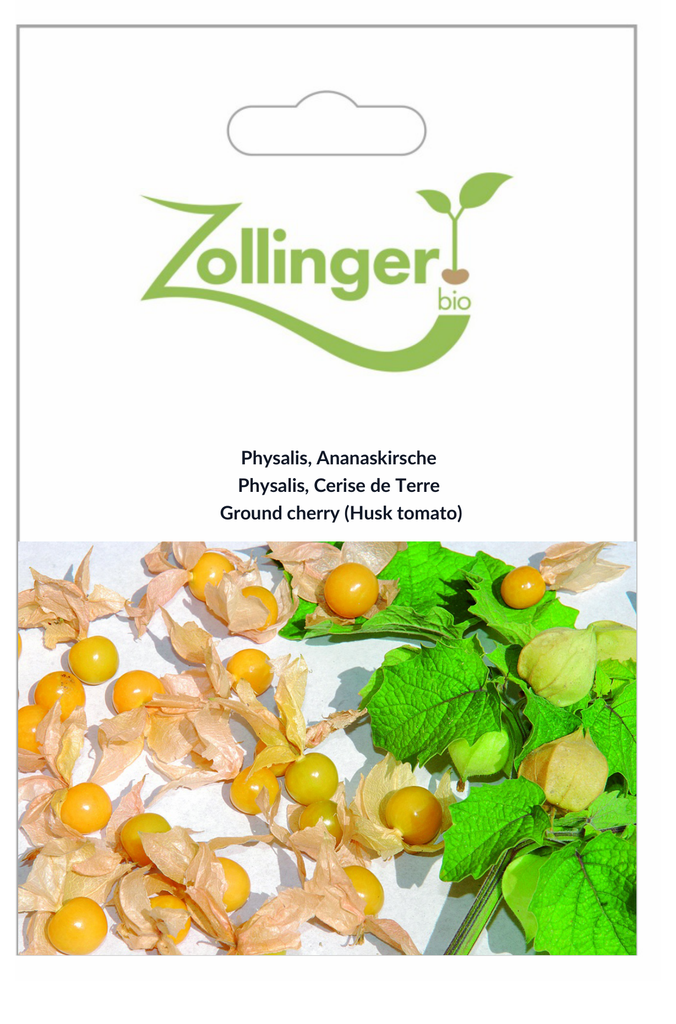 Sachet recto Physalis, Cerise de Terre