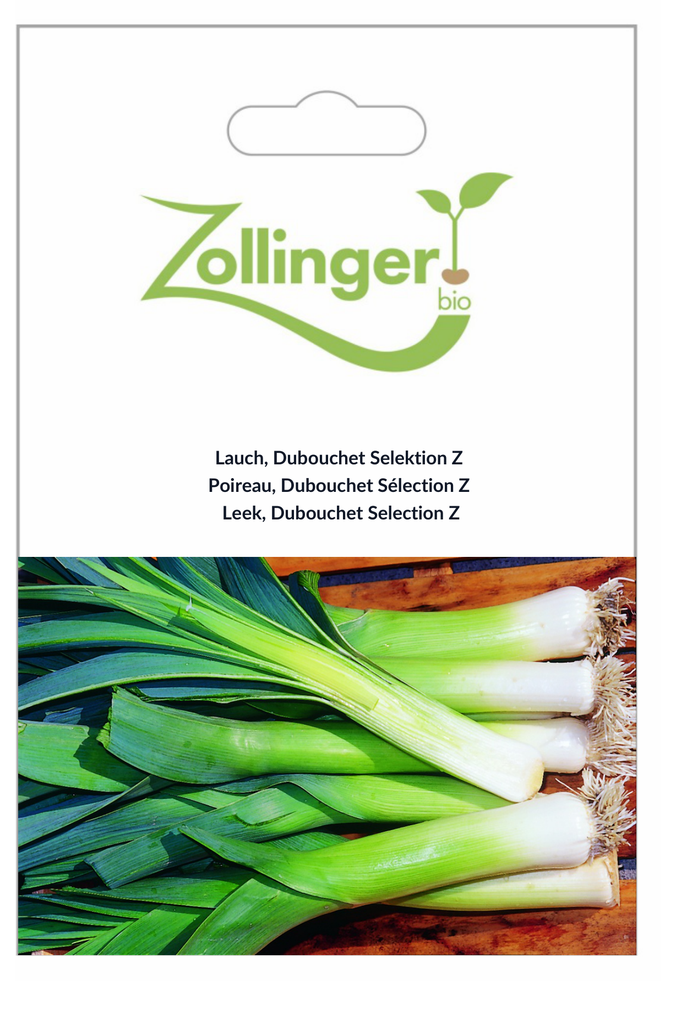Sachet recto Poireau, Dubouchet Sélection Z