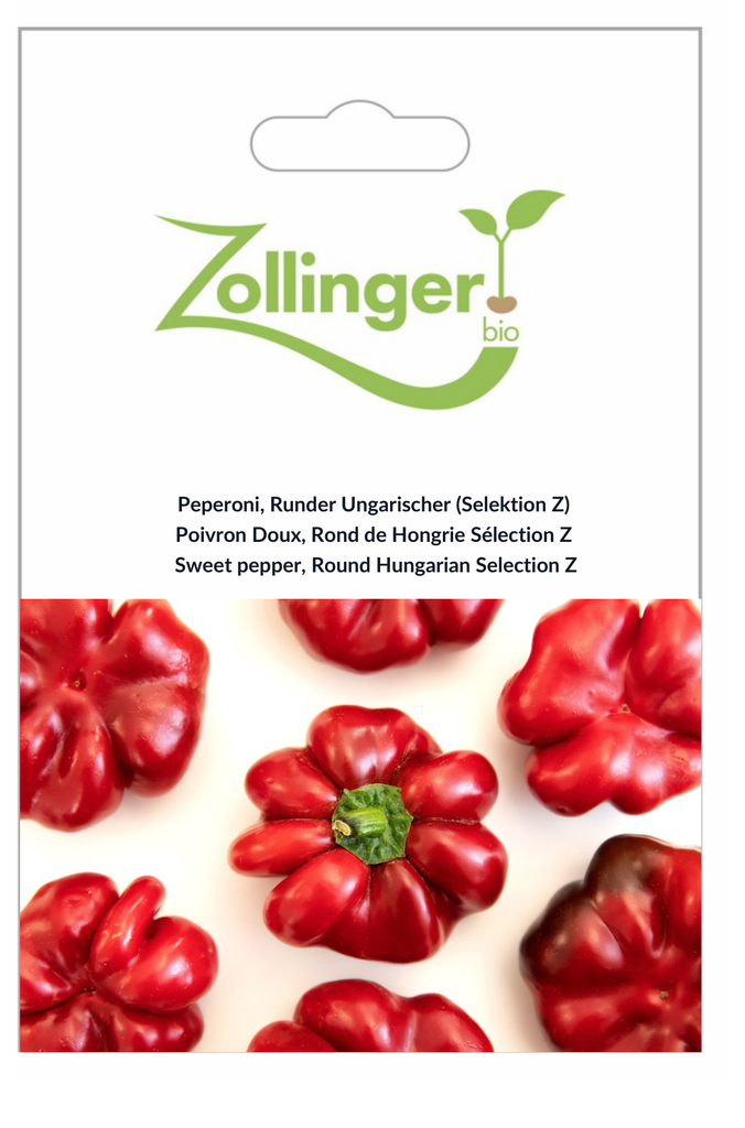 Sachet recto Poivron Doux, Rond de Hongrie Sélection Z