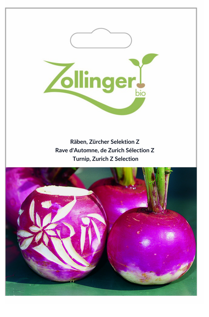 Sachet recto Rave d'Automne, de Zurich Sélection Z