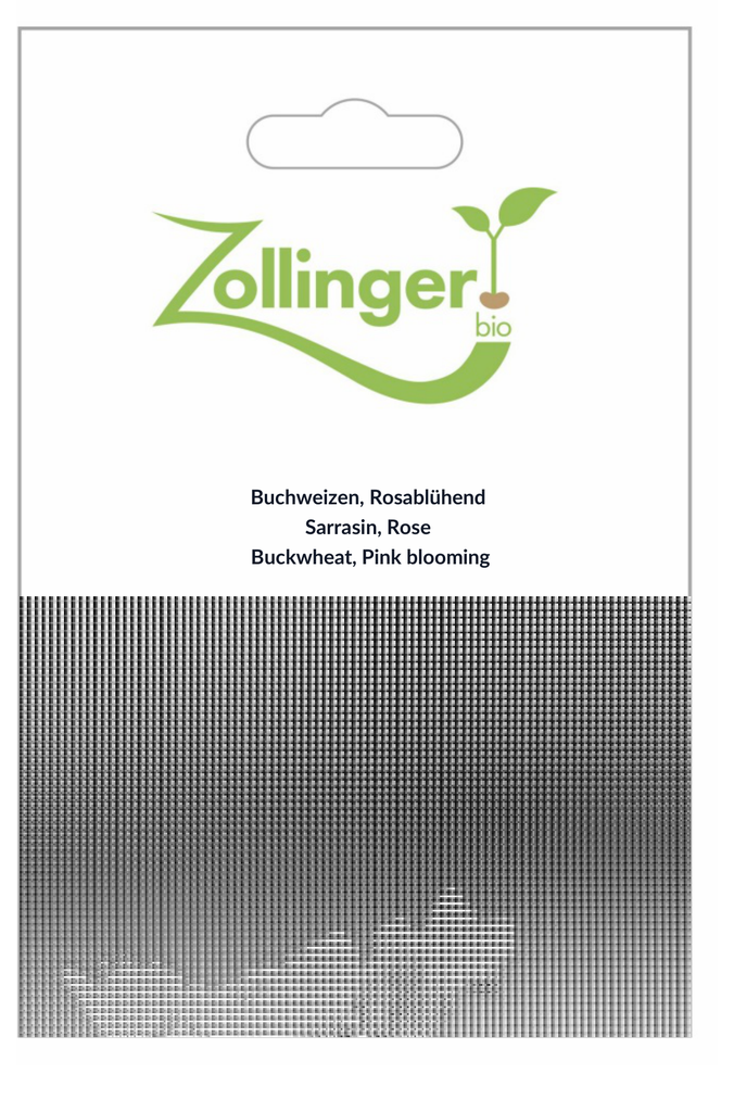 Sachet recto Sarrasin, Rose