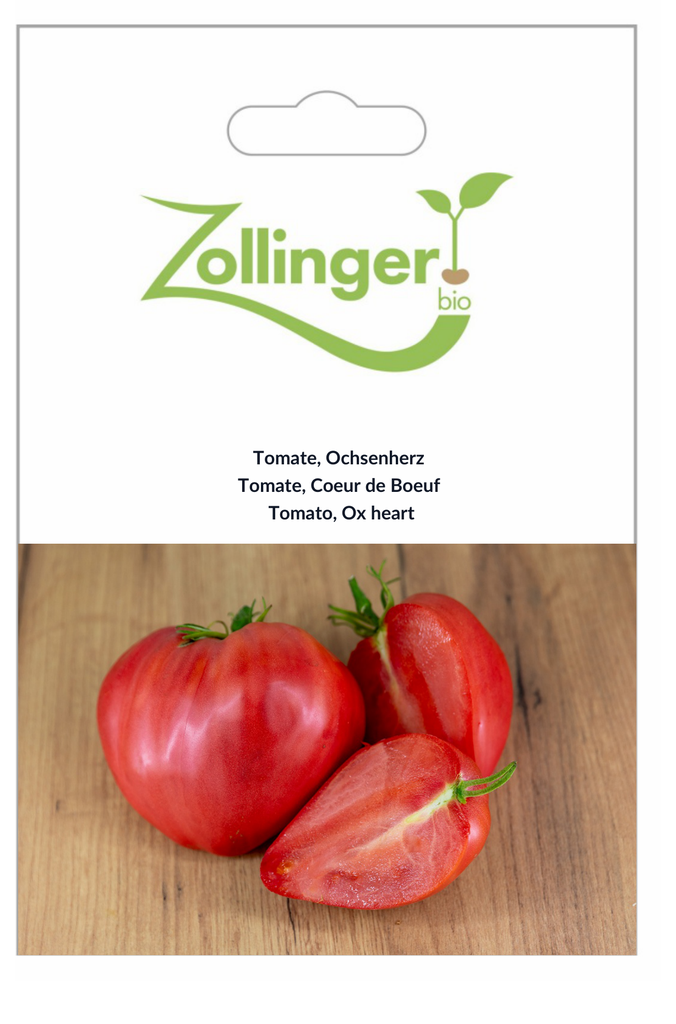 Sachet recto Tomate, Coeur de Boeuf