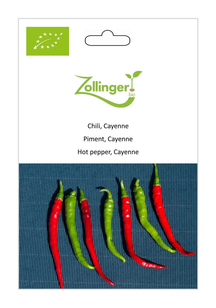 Piment cayenne Ring of Fire - Bio - Jardins de l'écoumène