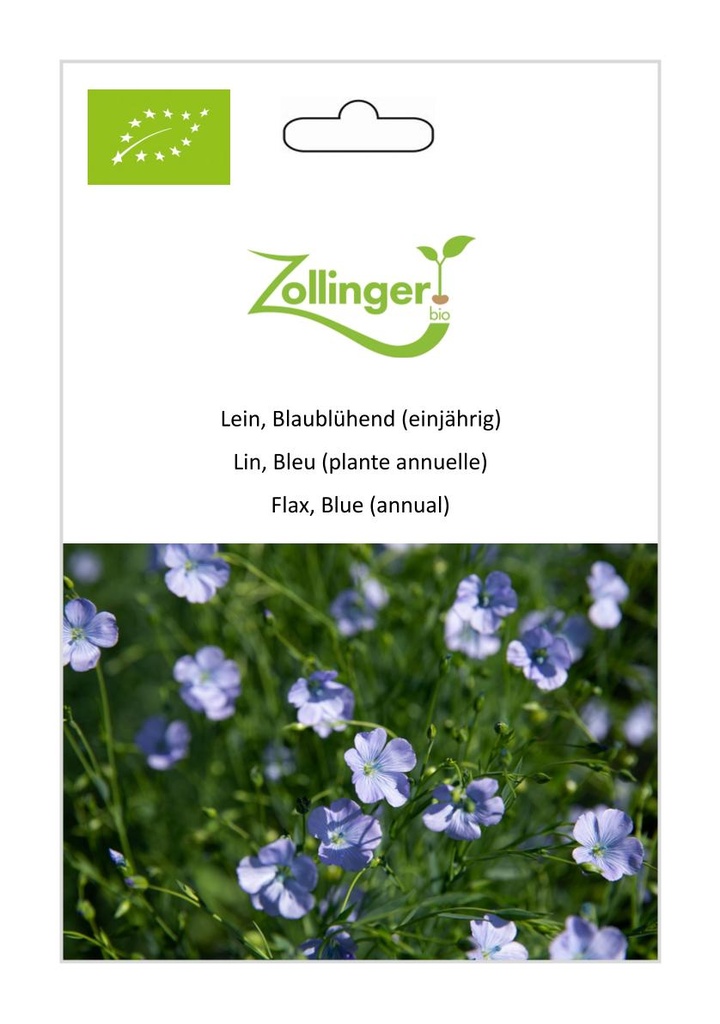 Lin, Bleu (plante annuelle) sachet