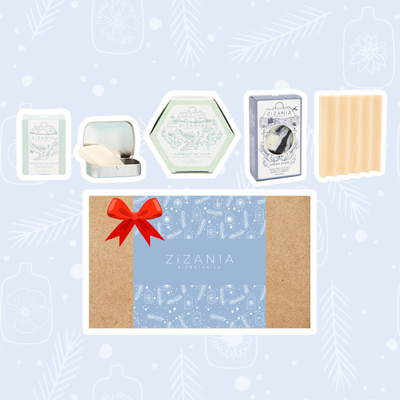 Coffret cadeau Zizania, Zero Waste Shower Experience