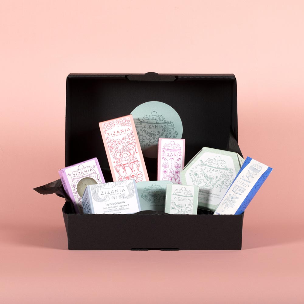Cosmétique naturel ZiZAN!A / Coffrets cadeaux Zizania