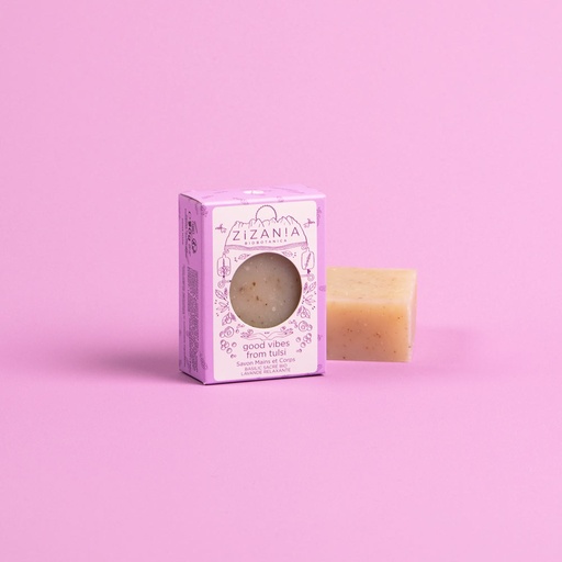 [CO-9820-00] Savon Zizania, Good Vibes from Tulsi 90 g