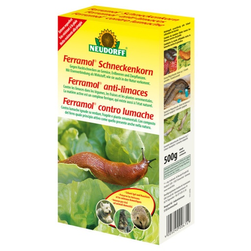 Ferramol slug pellets against slugs